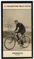 ► André GOUGOLTZ - Champion De France Cycliste  (Vélo Cyclisme)-   Collection Photo Felix POTIN 1908 - Félix Potin