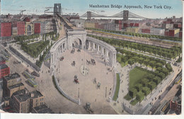 New York City - Manhattan Bridge Approach - Bridges & Tunnels