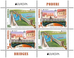 Romania 2018  / Europa Cept / Bridges / Bloc Type 2 - 2018