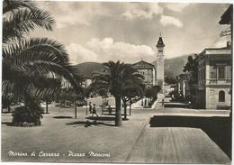 V4418 Marina Di Carrara - Piazza Menconi / Viaggiata 1954 - Carrara