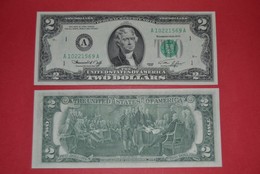 USA $2 Dollar Bill 1976 - (A)  BOSTON, Crisp, UNCIRCULATED - Billetes De La Reserva Federal (1928-...)