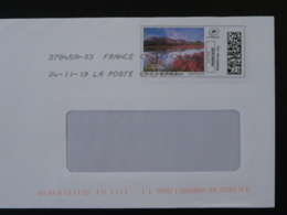 Lac Lake National Geographic Timbre En Ligne Montimbrenligne Sur Lettre (e-stamp On Cover) TPP 4858 - Druckbare Briefmarken (Montimbrenligne)