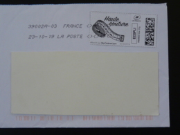 Textile Haute Couture Timbre En Ligne Montimbrenligne Sur Lettre (e-stamp On Cover) TPP 4994 - Printable Stamps (Montimbrenligne)