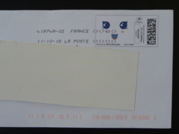 Sourire BD Timbre En Ligne Montimbrenligne Sur Lettre (e-stamp On Cover) TPP 5030 - Francobolli Stampabili (Montimbrenligne)