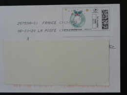 Houx De Noel Timbre En Ligne Montimbrenligne Sur Lettre (e-stamp On Cover) TPP 5045 - Sellos Imprimibles (Montimbrenligne)