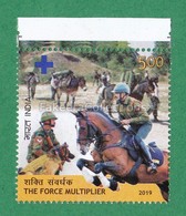 INDIA 2019 Inde Indien - FORCE MULTIPLIER 1v MNH ** - Donkeys, Mule, Horse  - As Scan - Burros Y Asnos