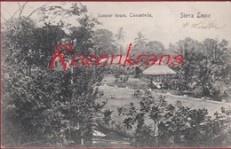 Sierra Leone Africa Afrique CPA RARE Afrika Summer House Clementville Freetown Epoque Coloniale (En Très Bon état) - Sierra Leona