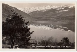 Immensee - Blick Gegen Arth U. Die Alpen - 1103 - Switzerland - Old Postcard - Unused - Arth