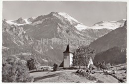 Lauenen 1259 M - Die Kirche - Wildhorn - Geltenhorn - Church - 13491 - Switzerland - 1958 - Used - Lauenen