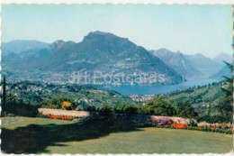 Lugano - Monte Bre E Valsolda Da Montagnola - 1196 - Switzerland - 1960 - Used - Montagnola