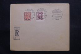 LUXEMBOURG - Affranchissement Plaisant Sur Enveloppe En Recommandé De Luxembourg En 1915, Non Circulé - L 54645 - 1906 Wilhelm IV.