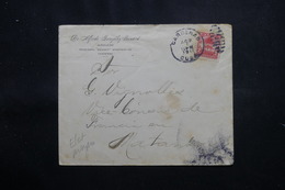 CUBA - Enveloppe De Cardenas Pour Matanzas En 1911 , Affranchissement Plaisant - L 54649 - Brieven En Documenten