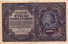 (R105) POLAND - POLSKA KRAJOWA - 1.000 MAREK - I SERJA A - Nr. 862263 - Polonia