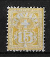 1882 - 1889 ZIFFERMUSTER → Faserpapier Kontrollzeichen Form A     ►SBK-63A* / CHF 200.-◄ - Unused Stamps