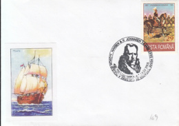 NORTH POLE, NANSEN AND JOHANSEN ARCTIC EXPEDITION, FRAM SHIP, SPECIAL COVER, 2005, ROMANIA - Expediciones árticas