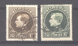 Belgique  :  Yv  289-90  (o) - 1929-1941 Gran Montenez