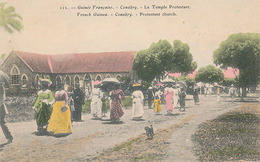 CONAKRY - N° 112 - LE TEMPLE PROTESTANT - Guinée Française