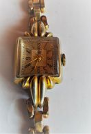 MONTRE DE FEMME   -    Vintage -  Marque EXACTA    Soviétique  - Plaqué Or Galvanisé -     Ref 16 - Orologi Antichi