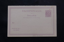 ISLANDE - Entier Postal Non Circulé - L 54758 - Enteros Postales