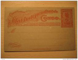 Etat Independant 10c Palm British Cote D'Or German SudOuest Africain Postal Stationery Card BELGIAN CONGO Belgium Africa - Interi Postali