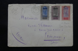 SOUDAN  - Enveloppe De Bamako Pour La Suisse, Affranchissement Plaisant Surchargé / Non Surchargé - L 54784 - Cartas & Documentos