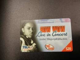 St MAARTEN $20,- (red) BOW WOW In CONCERT CARNIVAL VILLAGE 2004    **088 ** - Antillas (Nerlandesas)