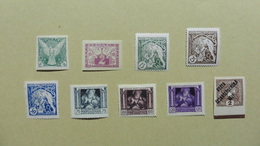 Europe > Tchécoslovaquie > Journaux : 9 Timbres Neufs Charnière - Newspaper Stamps