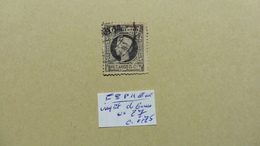 Europe > Espagne > Impots De Guerre  :timbre N° 27 Oblitéré - Kriegssteuermarken