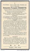 ANSART ..-- Mr Benjamin CONROTTE , époux De Mme Marie LAHURE , Né En 1864 à TINTIGNY , Décédé En 1937 . - Tintigny