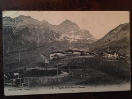 Cpa, UGINE Et Le Mont Charvin, éd Pittier, écrite En 1907 , SAVOIE, 73 - Ugine