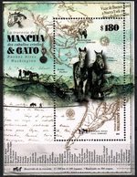 Argentina 2019 ** Mancha & Gato. Caballos Criollos. Mapa. Montañas. - Unused Stamps