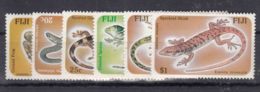 Fiji 1986 Animals Reptiles Mi#548-553 Mint Never Hinged - Fidji (1970-...)