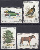 Cyprus 1979 Animals Mi#504-507 Mint Never Hinged - Neufs
