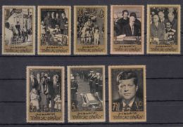 Umm Al-Qiwain 1965 Kennedy Mi#30-37 Mint Never Hinged - Kennedy (John F.)