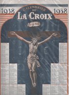 Calendrier  LA CROIX 1938 (CAT 1615) - Grand Format : 1921-40