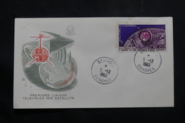 COMORES - Enveloppe FDC En 1962 - Satellite - L 54834 - Storia Postale