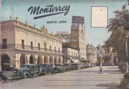 MEXIQUE . MONTEREY Nuevo Leon .Carte-Lettre Dépliant 18 Vues 10x15 (dont "Fundidora De Fierro Y Acero" ) - Messico