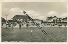 Travemünde - Strandpartie - Foto-AK - Verlag Schöning & Co. Lübeck - Luebeck-Travemuende