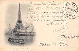 75-PARIS-TOUR EIFFEL- 1900 - Eiffelturm