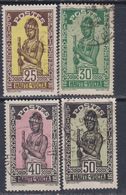 Haute Volta  N ° 50 / 52 + 54 O , Les 4 Valeurs   Oblitérations Moyennes Sinon TB - Used Stamps