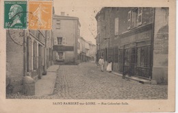 SAINT RAMBERT SUR LOIRE (Loire) - Rue Colombet-Solle - Charcuterie Morel - Saint Just Saint Rambert