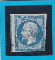 N° 14A    PC  2976   SAINT-AMARIN  ( 66  )   HAUT-RHIN  -  REF 14112  - IND 8 - COTE 45€ + Variété + Voisin - 1853-1860 Napoléon III.