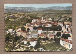 CPSM 83 - MONTAUROUX - Vue Générale Aérienne - TB PLAN D'ensemble Du Village Et Jolie Vue De L'intérieur - Montauroux