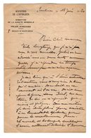 VP16.935 - MILITARIA - 1920 - Lettre à En - Tête Police Judiciaire 8 ème Brigade De Police Mobile à TOULOUSE - Polizia