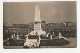CARTE PHOTO - CHALON SUR MARNE - MONUMENT AUX MORTS AU CIMETIERE MILITAIRE 1917 - 51 - Châlons-sur-Marne