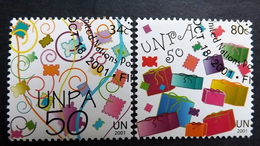 UNO-New York 881/2 Oo/ESST, 50 Jahre Postverwaltung Der Vereinten Nationen (UNPA) - Gebraucht