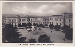 REGGIO CALABRIA - PIAZZA VITTORIO EMANUELE -33654- - Reggio Calabria