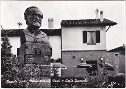 RONCOLE VERDI - PARMA - MONUMENTO A G. VERDI E CAFFE' GUARESCHI -33684- - Parma