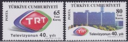 LR18. Turkey, 2008, 40th Anniversary Of Turkish Radio And Television Channel, MNH (**) - Nuevos