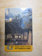 GPT Phonecard,4MACB Grand Prix Formula 1 Macau, Set Of 1,used, Issued In 1990 - Macau